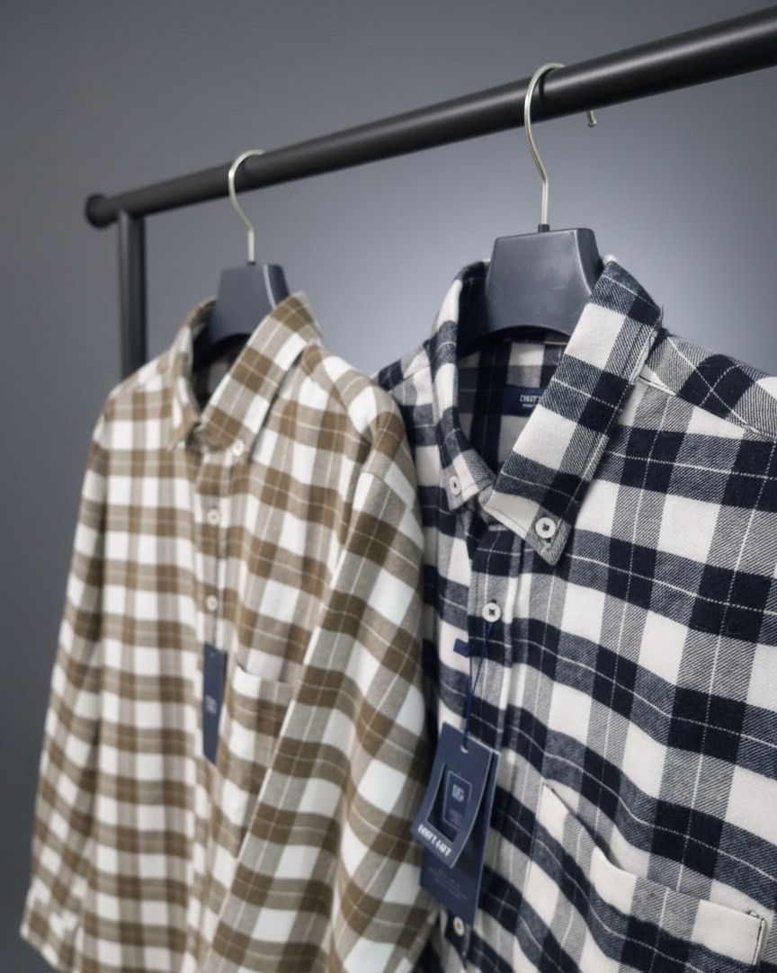 Chemise à Carreaux